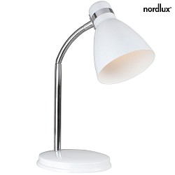 Lampe de table CYCLONE avec bras flexible E14 IP20 blanche