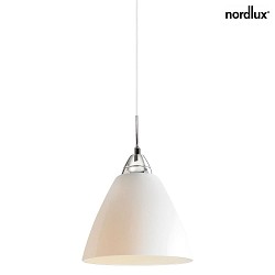 Nordlux Pendant luminaire READ 20, E27, IP20, glass white
