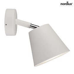 Nordlux Wall luminaire IP S6 bathroom luminaire, GU10, IP44, white
