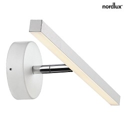 Nordlux LED Bathroom luminaire IP S13-40 LED Mirror luminaire, 5,6W LED, 2700K, 415lm, IP44, white
