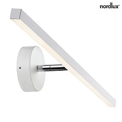 Nordlux LED Bathroom luminaire IP S13-60 LED Mirror luminaire, 6,5W LED, 2700K, 567lm, IP44, white