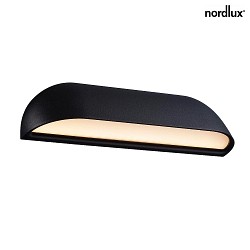 design for the people by Nordlux LED Outdoor luminaire FRONT 26 LED Wall luminaire, 8W LED, 3000K, 650lm, IP44, black