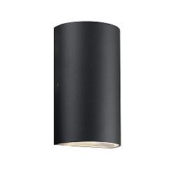 Luminaire mural d'ext�rieur ROLD LED ovale IP44, noir  