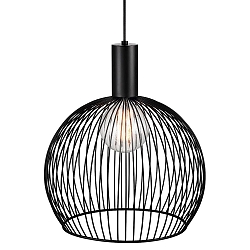 Luminaire � suspension AVER 40 E27 IP20, noir  