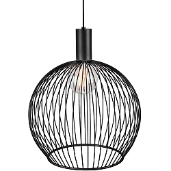 Luminaire � suspension AVER 50 E27 IP20, noir  