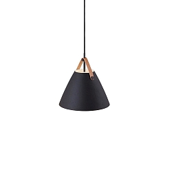 Luminaire � suspension STRAP 27 E27 IP20, noir  