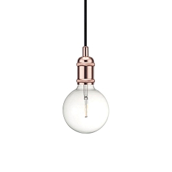 Luminaire � suspension AVRA E27 IP20, cuivre, noir  