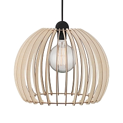 Luminaire � suspension CHINO 40 E27 IP20, marron, noir  
