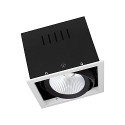 Plafonnier encastr� SPOT MULTI 1X FL � 1 flamme, sans scintillement, pivotant � la cardan IP20
