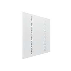 Panneau � LED PANEL INDIVILED� EMERGENCY 600 avec module d'�clairage de secours, 33W 3800lm 3000K 70� 70� CRI >=80