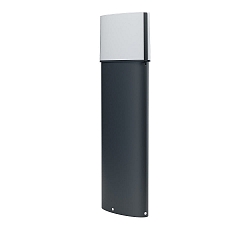 Luminaire en forme de borne ENDURA� STYLE ELLIPSE 50CM rayonnement lat�ral, elliptique, commutable IP44, gris fonc� 