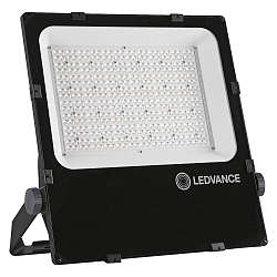 floodlight FL PFM ASYM 55X110 290 W 3000 K BK asymmetrical IP66, black