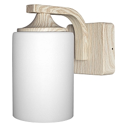 Luminaire mural d'ext�rieur ENDURA� CLASSIC LANTERN CYLINDER Bas, cylindrique E27 IP43, bois gradable
