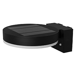 Lampe murale solaire ENDURA� STYLE SOLAR WALL SENSOR SINGLE CIRCLE avec interrupteur, avec capteur, r�sistant aux chocs