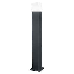 Luminaire en forme de borne SMART+ CUBE MULTICOLOR POST RGB+W 50CM haut bas, RGBW, contr�lable via WLAN / WIFI IP44, gradable