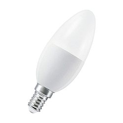 Lampe en forme de bougie LED SMART+ WIFI CANDLE TW 40 Tunable White, contr�lable via WLAN / WIFI terne E14 4