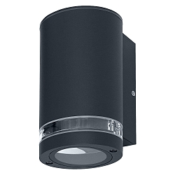 Projecteur d'ext�rieur ENDURA� BEAM GAP WALL DOWN GU10 Bas, cylindrique, avec anneau d�coratif GU10 IP44