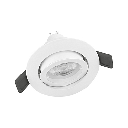 recessed luminaire KIT LEDR GU10 8.3W CRI90 3000K DIM IP20, 8,3W 575lm 3000K 36° 36° CRI 90