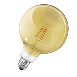 Ampoule LED Smart WIFI SMART+ FILAMENT GLOBE G125 DIM GD G125 clair E27 6W 680lm 2400K 300� CRI 80-89 gradable