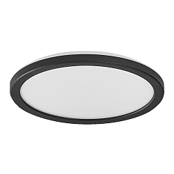 Luminaire de plafond SMART ORBIS UL SLIM BL 235 RGBTW BK Tunable White, RGBW, contr�lable via WLAN / WIFI, gradable