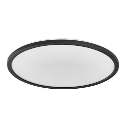 Luminaire de plafond SMART ORBIS UL SLIM BL 400 RGBTW BK Tunable White, RGBW, contr�lable via WLAN / WIFI, gradable