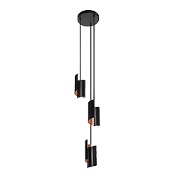 SMART+ WIFI DECOR TWIST PENDANT TW 3 flammes, Tunable White, contrôlable via WLAN / WIFI, gradable