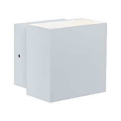 Luminaire mural d'extérieur LED CYBO grand, angulaire, rotatif IP65, blanche 