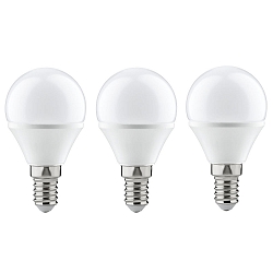 LED Lampe gouttes lot de 3 E14 4W 250lm 2700K CRI >80