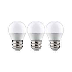 LED Lampe gouttes G45 lot de 3 E27 3,5W 250lm 2700K CRI >80 