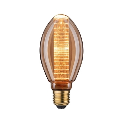 Ampoules d�coratives � filament B75 INNER GLOW RING LED Forme de poire E27 4W 200lm 1800K CRI >80 