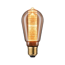 Ampoules d�coratives � filament DECO EDISON INNER GLOW RING LED ST64 E27 3,6W 120lm 1800K CRI >80 gradable