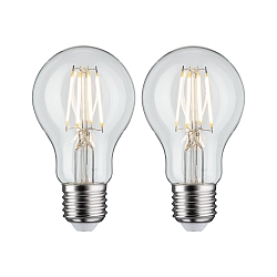 Ampoule � filament forme standard FILAMENT A60 lot de 2, commutable E27 5W 470lm 2700K CRI >80 