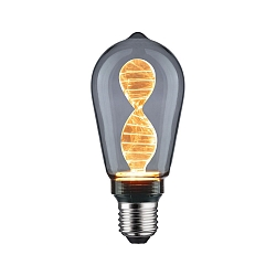 Lampe LED forme capsule INNER GLOW HELIX ST64 E27 3,5W 90lm 1800K 360° CRI >80 