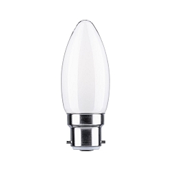 Lampe en forme de bougie LED B22d 4,7W 470lm 2700K 360° CRI >80 gradable