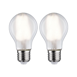Lampe LED forme poire lot de 2 E27 7W 806lm 4000K 360° CRI >80 