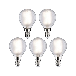 LED Lampe gouttes lot de 5 E14 5W 470lm 4000K CRI 80-89