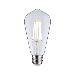 Ampoule Edison forme d'ampoule ECO-LINE ST64 FILAMENT commutable ST64 clair E27 4W 840lm 3000K 360� CRI >80  d�gager