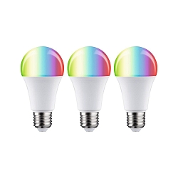 Ampoule LED Smart WIFI RGBW lot de 3, contr�lable par ZigBee E27 11W 1055lm 2200-6500K CRI 80-89 gradable
