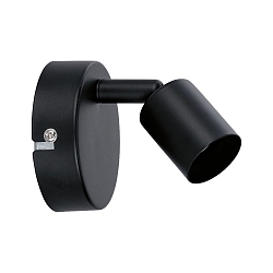 Spot CAROLINA � 1 flamme GU10, noir mat gradable