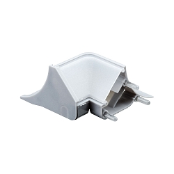 Accessories Profile Corner connector set of 2, corner outside, gray, plastic