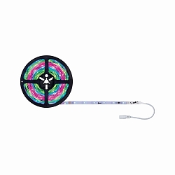 Bande LED SIMPLE LED MOTION RGB avec prise de courant, RGB, avec t�l�commande blanche