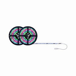 Bande LED SIMPLE LED MOTION RGB avec prise de courant, RGB, avec t�l�commande blanche