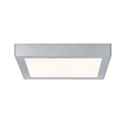 Applique et plafonnier LUNAR LED angulaire, médium, commutable, chromé mat 