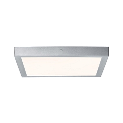 LED Ceiling luminaire LUNAR LED Wall luminaire, 400x400mm, 21,8W, 230V, chrome matt