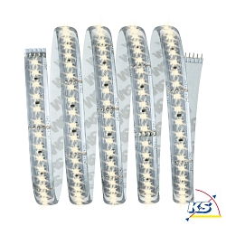 LED Strip MAX LED 1000 Basic set, 1,5m, 20W, 230V/24V, 60VA, warm white, coated