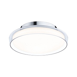 Applique et plafonnier LUENA IP44, chrome, mat 