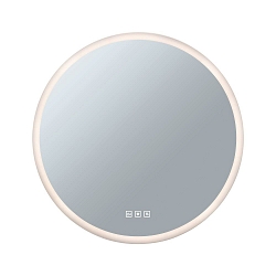 Miroir avec �clairage MIRRA LED � 60CM rond, CCT Switch, avec variateur tactile, avec fonction chauffante IP44