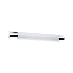 Luminaire de miroir ORGON LED court, avec prise de courant IP44, chrome, blanche
