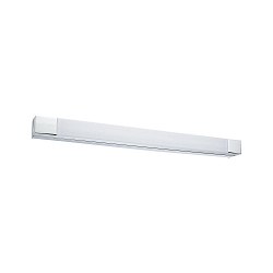 Luminaire de miroir QUASAR LED angulaire, langue IP44, chrome, blanche