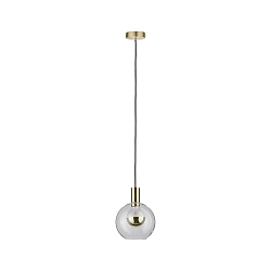 Luminaire à suspension NEORDIC ESBEN E27, dégager, laiton brossé gradable